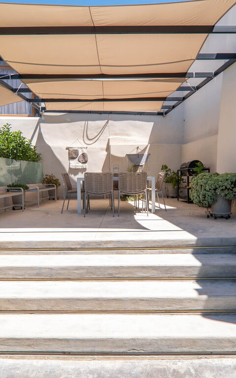 Casa Cafenio: Balkong / terrasse / uteplass, Utendørs