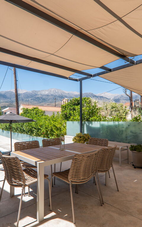 Casa Cafenio: Balkong / terrasse / uteplass, basseng, Utendørs