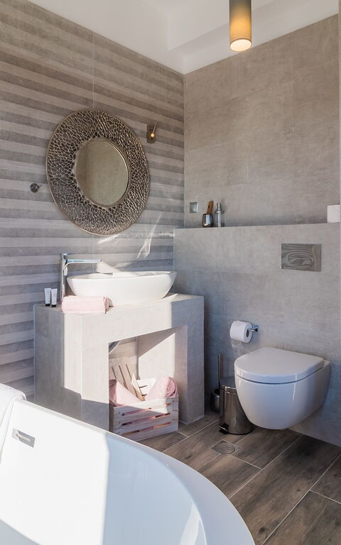 Villa Olivum: Baderom