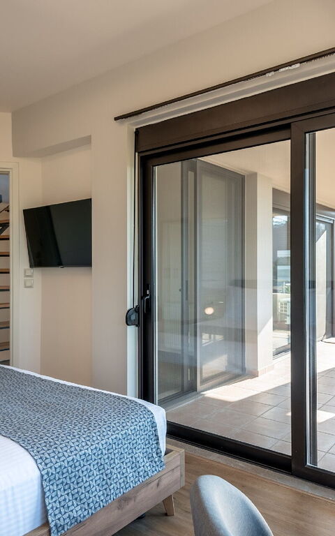 Iris: Balkong / terrasse / uteplass, soverom, Visningar