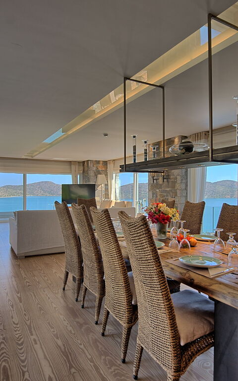 Villa Marina: Lunsjrom, Stue