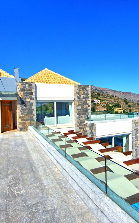 Villa Marina: Balkong / terrasse / uteplass, Utendørs, Visningar