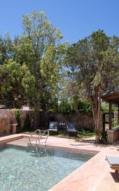 Villa Giani: Balkong / terrasse / uteplass, basseng, Hage