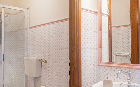 Feriebolig Capanna: Baderom