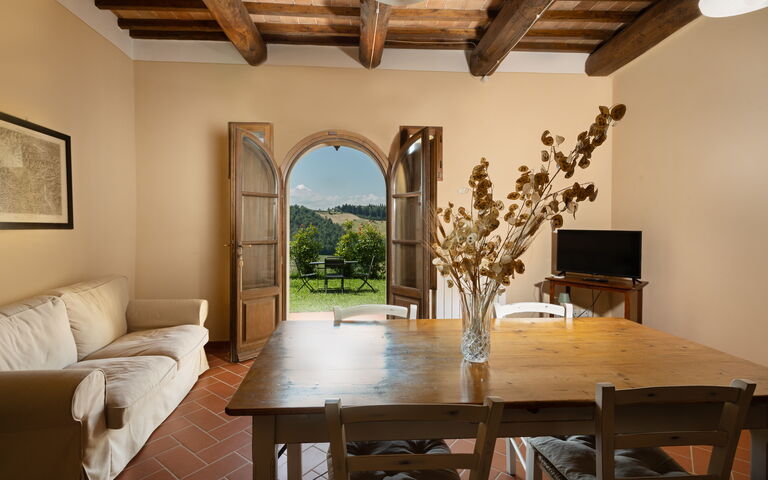 Feriebolig Pesa: Kjøkken, Stue