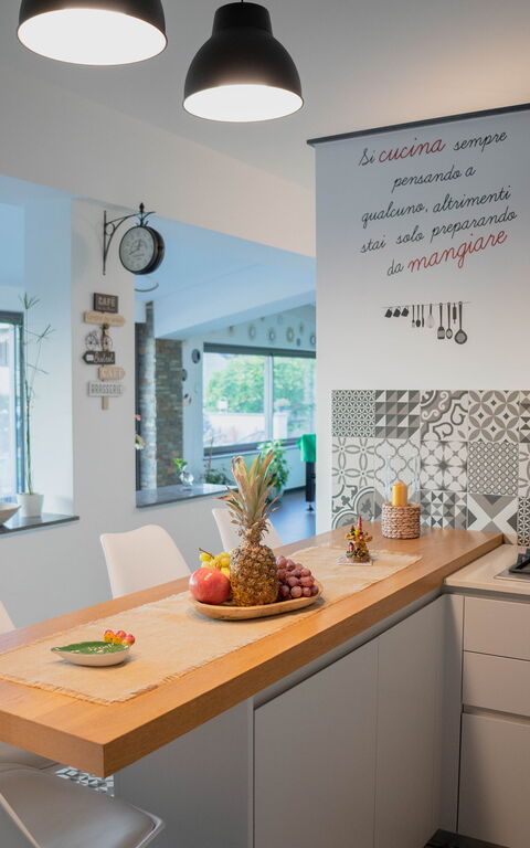 Villa Vincenzo: Balkong / terrasse / uteplass, Kjøkken