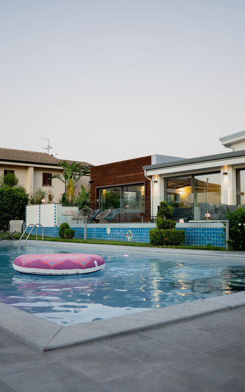 Villa Vincenzo: basseng, Eksteriør, Hage