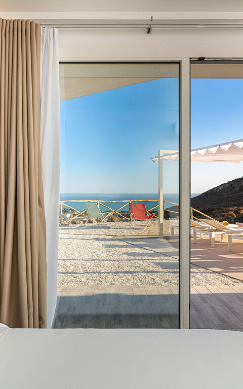 Villa Domizia: soverom