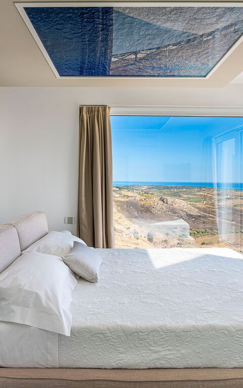 Villa Domizia: soverom