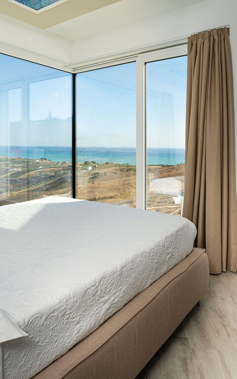 Villa Domizia: soverom