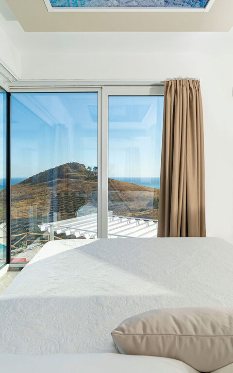 Villa Domizia: soverom