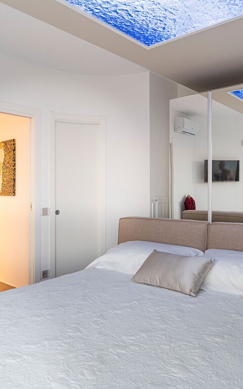 Villa Domizia: soverom