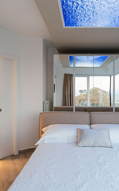 Villa Domizia: soverom