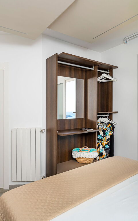 Villa Domizia: soverom