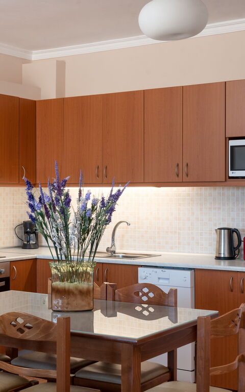 Villa Halepi: Kjøkken