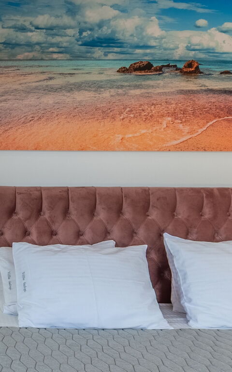 Villa Halepi: soverom