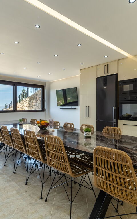 Villa Halepi: Kjøkken