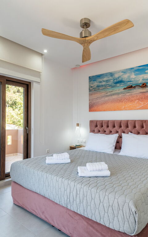 Villa Halepi: soverom