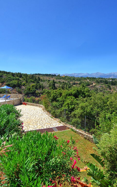 Villa Halepi: basseng, Utendørs, Visningar