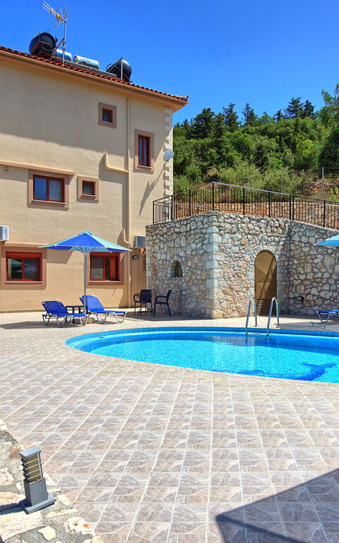 Villa Halepi: basseng, Eksteriør, Utendørs