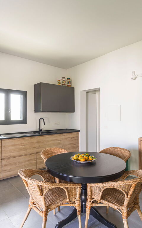 Casa Tancredi: Kjøkken, Stue