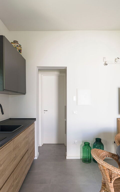 Casa Tancredi: Kjøkken, Stue