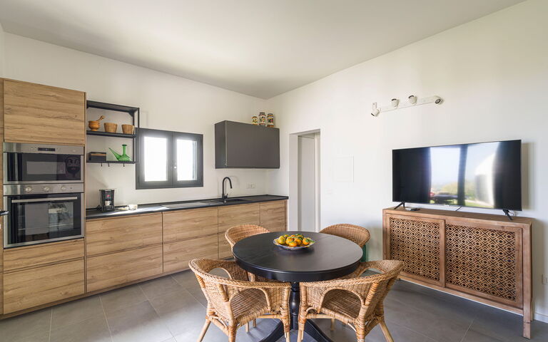 Casa Tancredi: Kjøkken, Stue