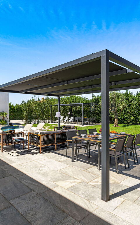 Villa Bonita: Balkong / terrasse / uteplass, Eksteriør, Hage, Utendørs