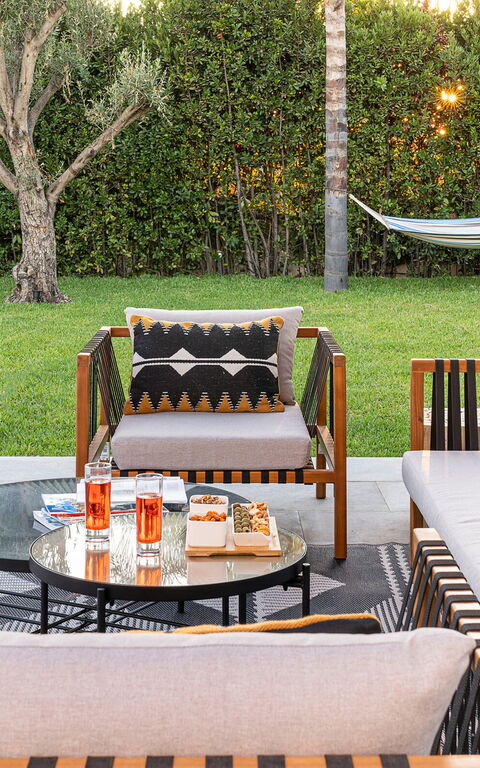 Villa Bonita: Balkong / terrasse / uteplass, Eksteriør, Hage, Utendørs