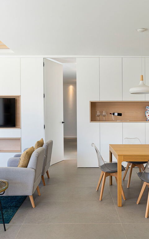 Villa Bonita: Lunsjrom, Stue