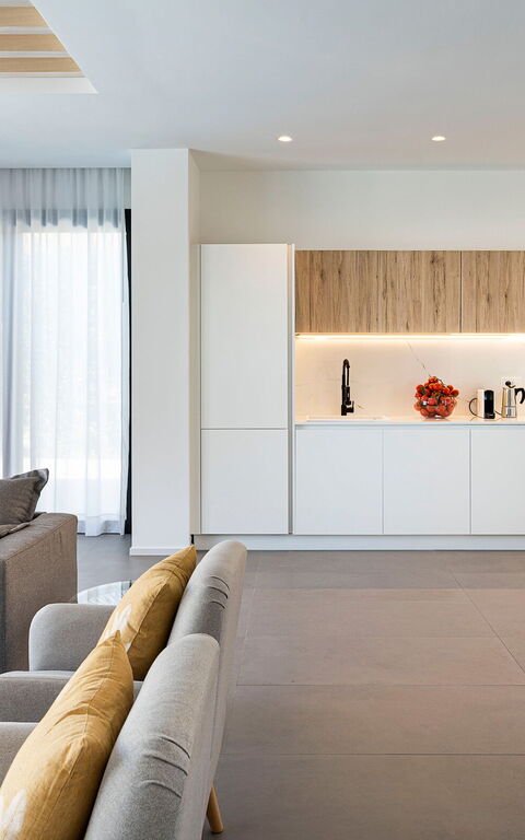 Villa Bonita: Kjøkken, Lunsjrom, Stue