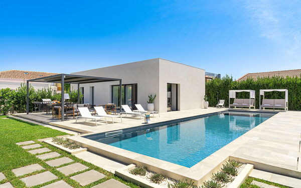 Villa Bonita: basseng, Eksteriør, Hage