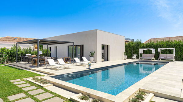 Villa Bonita: basseng, Eksteriør, Hage