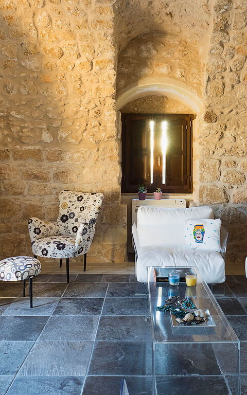 Villa Corte Dorata: Stue