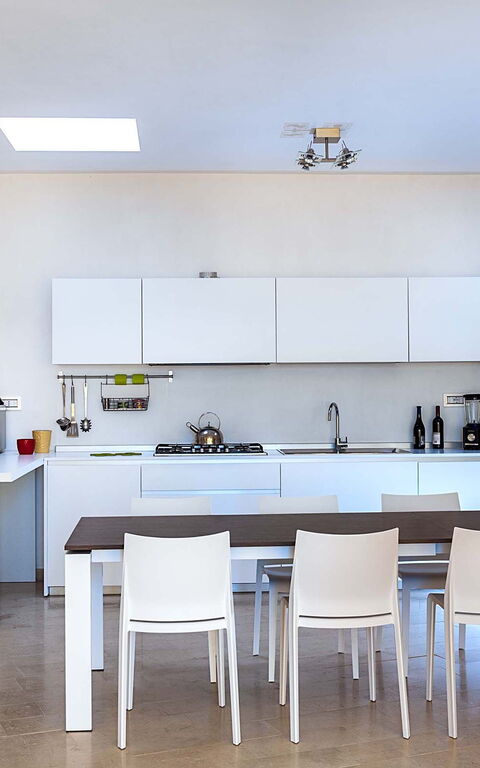 Villa Corte Dorata: Kjøkken, Lunsjrom