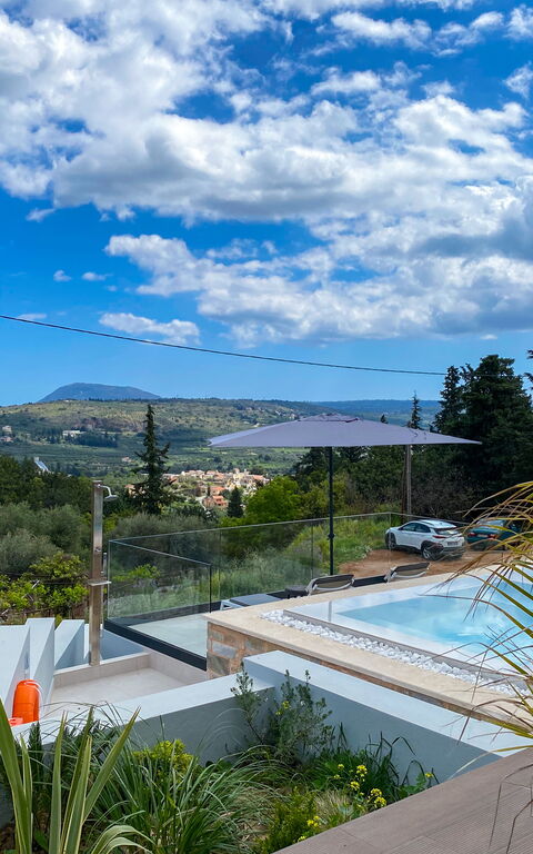 Villa Kallos: basseng, Eksteriør, Utendørs