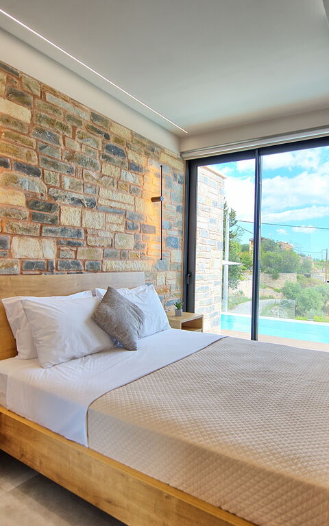 Villa Kallos: soverom