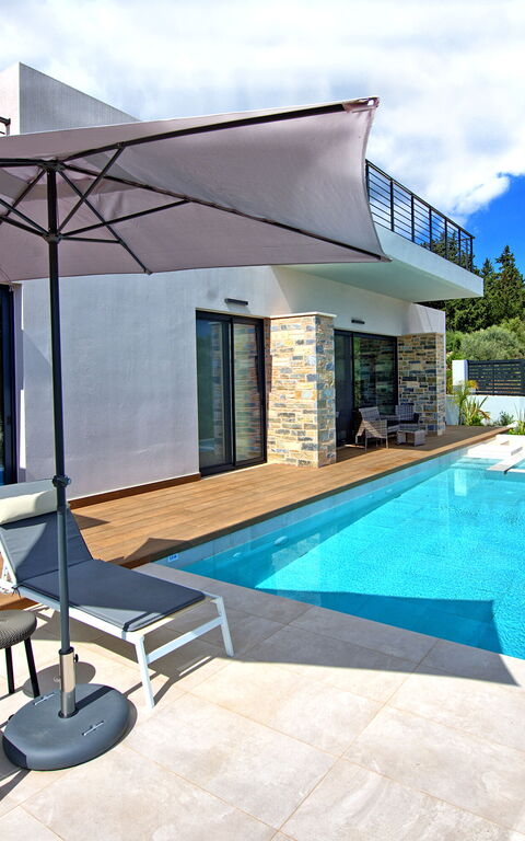 Villa Kallos: basseng