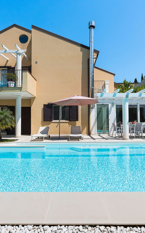 Villa Giutitta: basseng, Eksteriør, Hage