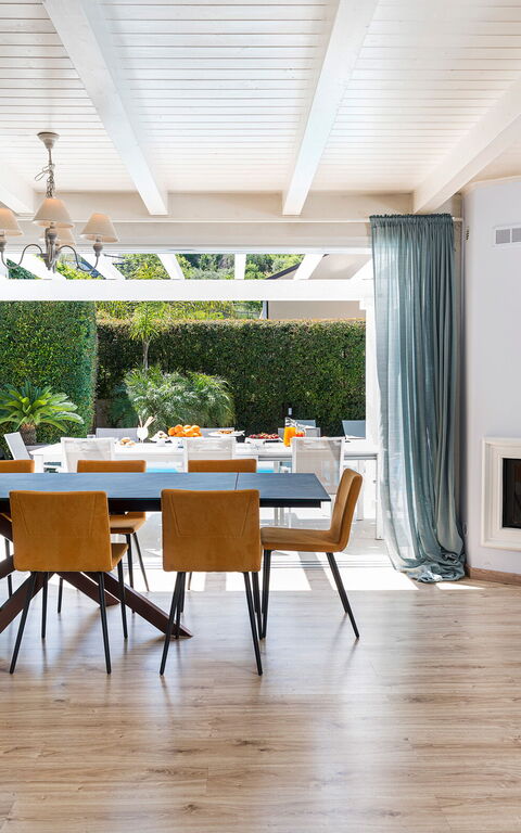 Villa Giutitta: Lunsjrom, Stue