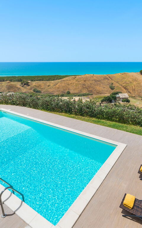 Villa Anthea: basseng, Hage, Utendørs, Visningar