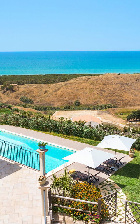 Villa Anthea: basseng, Hage, Utendørs, Visningar