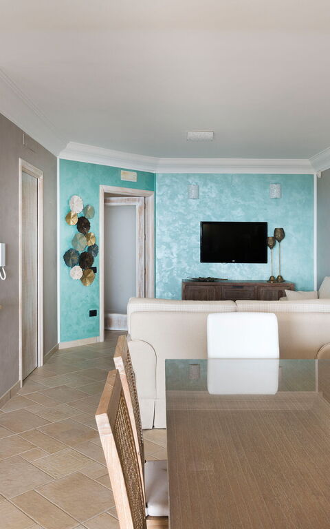 Villa Anthea: Lunsjrom, Romdetaljer, Stue