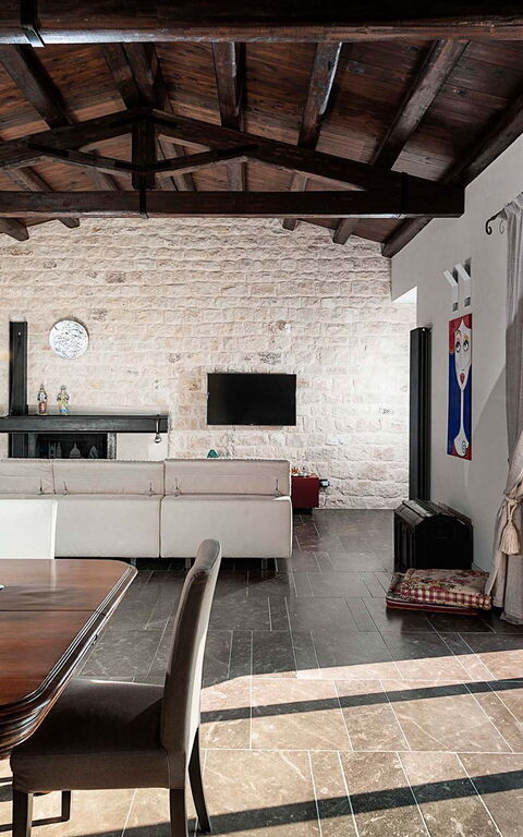 Corte Moscata: Lunsjrom, Stue