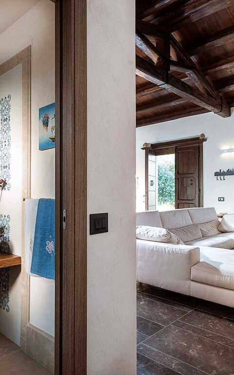 Corte Moscata: Baderom, Stue