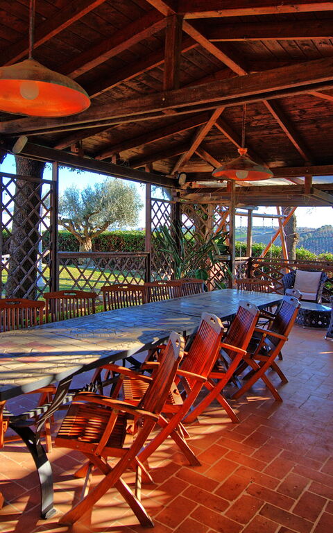 Villa Vittoria: Balkong / terrasse / uteplass, Utendørs