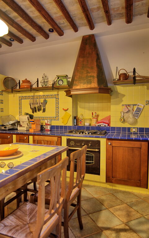 Villa Vittoria: Kjøkken, Lunsjrom