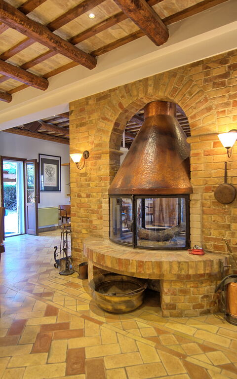 Villa Vittoria: Lunsjrom, Stue