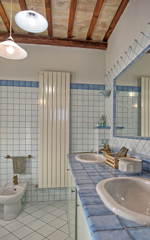 Villa Vittoria: Baderom