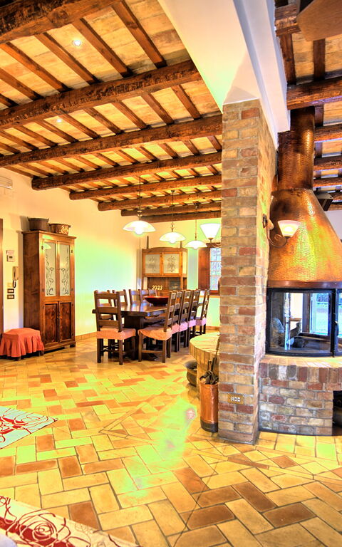 Villa Vittoria: Lunsjrom, Stue